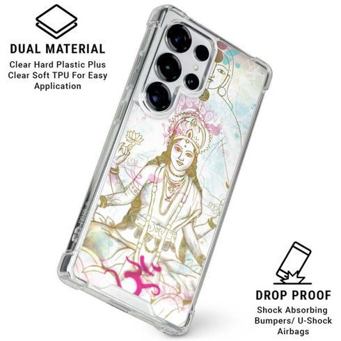 Meditation Galaxy S26 Ultra Clear Case
