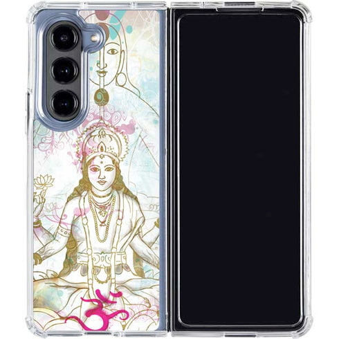 Meditation Galaxy Z Fold5 5G Clear Case