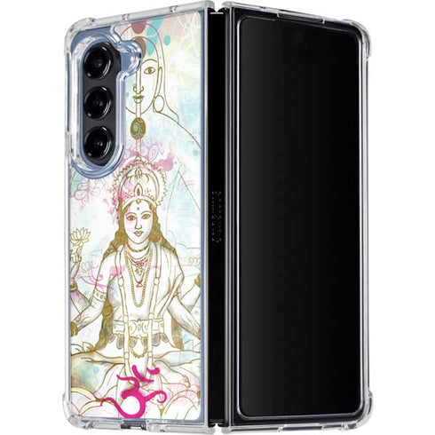 Meditation Galaxy Z Fold5 5G Clear Case