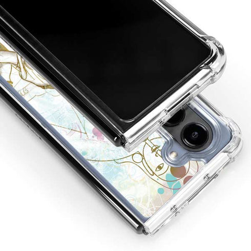 Meditation Galaxy Z Fold5 5G Clear Case