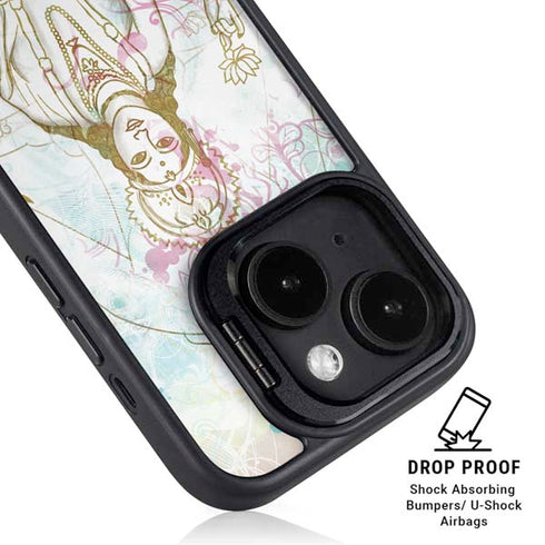 Meditation iPhone 14 Plus Kickstand Case