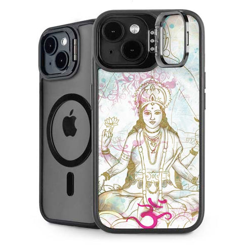Meditation iPhone 15 Plus Kickstand Case
