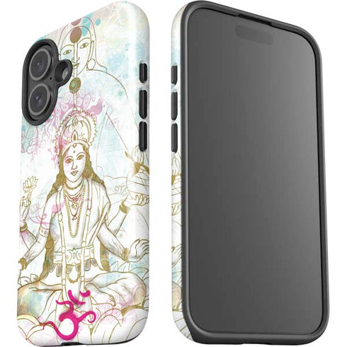 Meditation iPhone 16 Plus Impact Case