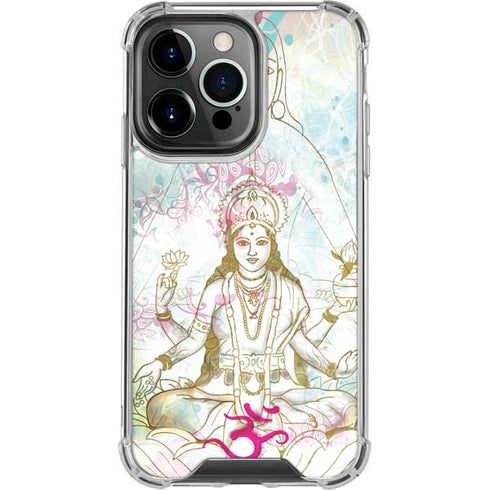 Meditation iPhone 16 Pro Clear Case