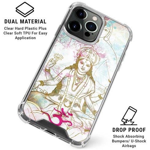 Meditation iPhone 16 Pro Max Clear Case