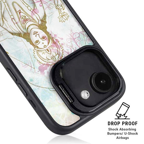 Meditation iPhone 16e Kickstand Case