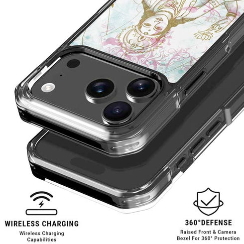 Meditation iPhone 18 Pro Clear Case