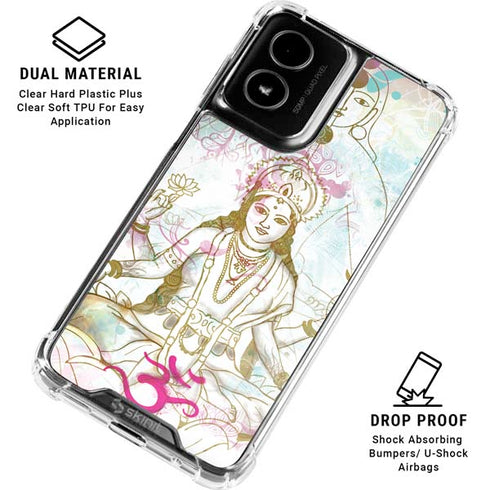 Meditation Moto G Power 5G (2024) Clear Case