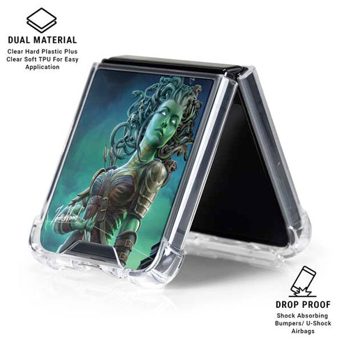 Medusa by Tom Wood Galaxy Z Flip6 Clear Case