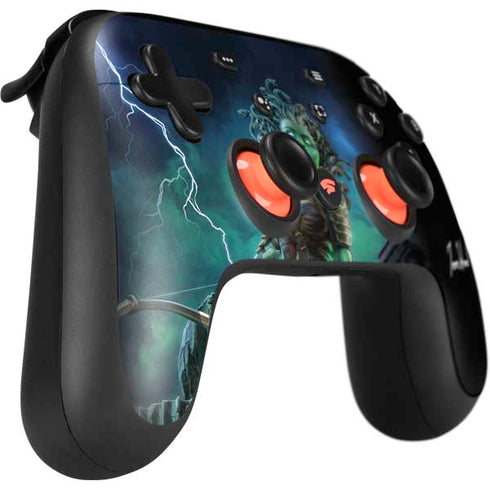 Medusa by Tom Wood Google Stadia Controller Skin