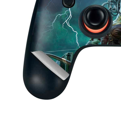 Medusa by Tom Wood Google Stadia Controller Skin
