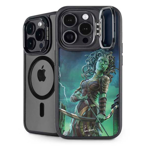 Medusa by Tom Wood iPhone 15 Pro Max Kickstand Case