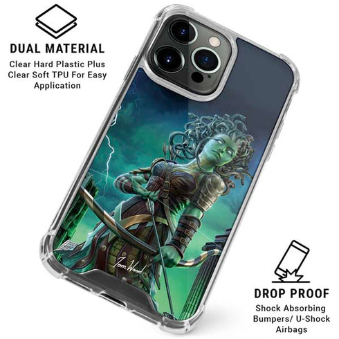 Medusa by Tom Wood iPhone 16 Pro Max Clear Case