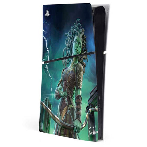 Medusa by Tom Wood PS5 Slim Digital Edition Console Skin