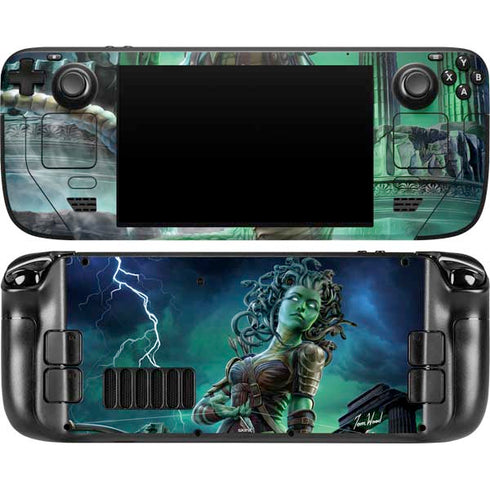Medusa by Tom Wood Steam Deck Handheld Gaming Computer OLED Skin