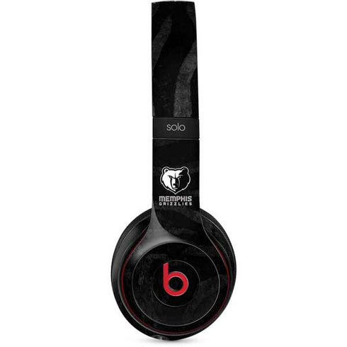 NBA Memphis Grizzlies Black Animal Print Beats Solo 3 Wireless Skin