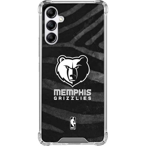 NBA Memphis Grizzlies Black Animal Print Gabb Phone 4 Clear Case
