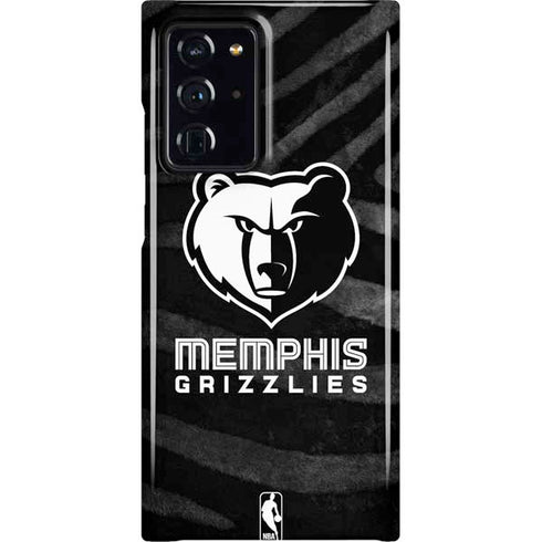 NBA Memphis Grizzlies Black Animal Print Galaxy Cases