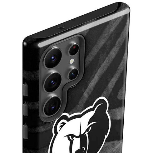 NBA Memphis Grizzlies Black Animal Print Galaxy S23 Ultra Pro Case