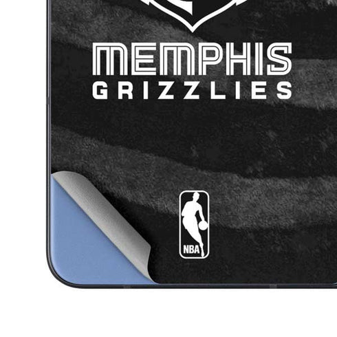 NBA Memphis Grizzlies Black Animal Print Galaxy Z Fold5 5G Skin