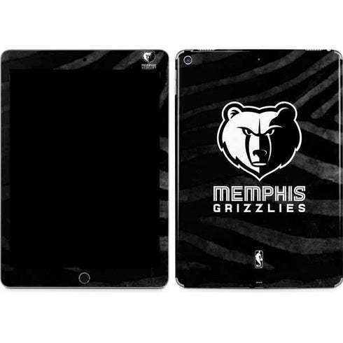 NBA Memphis Grizzlies Black Animal Print iPad Skins