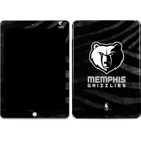 NBA Memphis Grizzlies Black Animal Print Apple iPad Skin