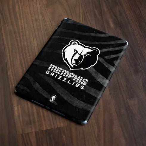NBA Memphis Grizzlies Black Animal Print Apple iPad Skin