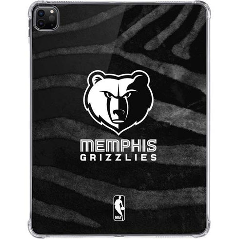 NBA Memphis Grizzlies Black Animal Print iPad Pro 11in (2024) Clear Case