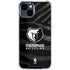NBA Memphis Grizzlies Black Animal Print iPhone 15 Clear Case