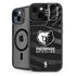 NBA Memphis Grizzlies Black Animal Print iPhone 15 Plus Kickstand Case