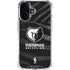 NBA Memphis Grizzlies Black Animal Print iPhone 16 Clear Case