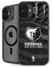 NBA Memphis Grizzlies Black Animal Print iPhone 16 Kickstand Case