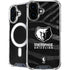 NBA Memphis Grizzlies Black Animal Print iPhone 16 MagSafe Case