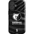 NBA Memphis Grizzlies Black Animal Print iPhone 16 Plus Impact Case