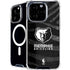 NBA Memphis Grizzlies Black Animal Print iPhone 16 Pro MagSafe Case