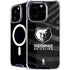 NBA Memphis Grizzlies Black Animal Print iPhone 16 Pro Max MagSafe Case