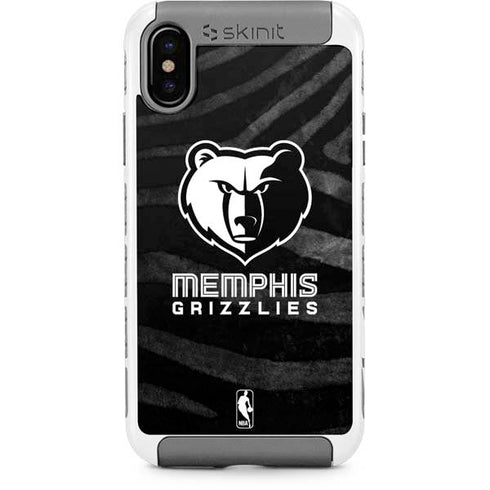 NBA Memphis Grizzlies Black Animal Print iPhone Cases