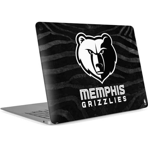 NBA Memphis Grizzlies Black Animal Print Apple MacBook Air Skin