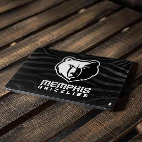 NBA Memphis Grizzlies Black Animal Print Apple MacBook Air Skin