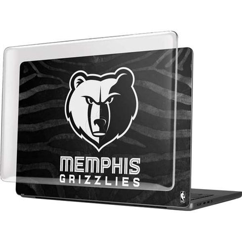 NBA Memphis Grizzlies Black Animal Print MacBook Pro 14in (2021-24) Case plus Skin