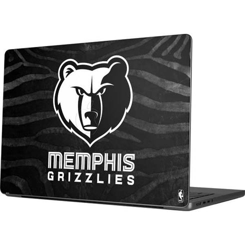 NBA Memphis Grizzlies Black Animal Print Apple MacBook Pro 14-inch Skin