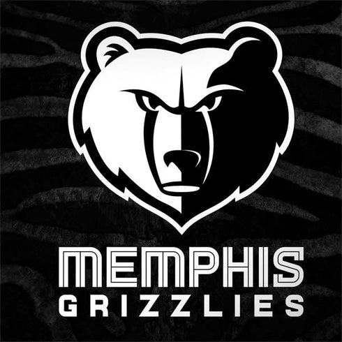 NBA Memphis Grizzlies Black Animal Print MacBook Skins