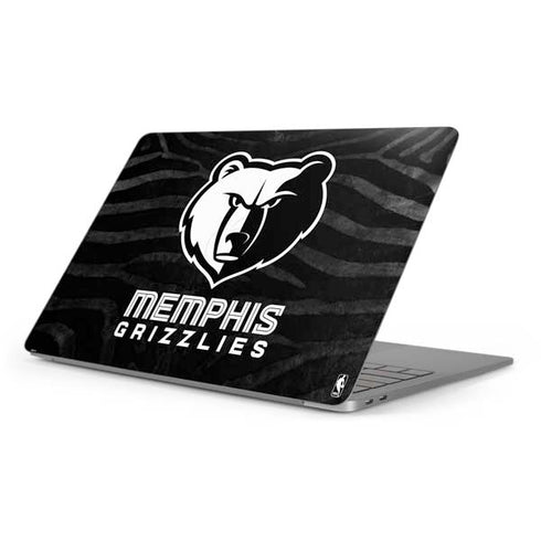 NBA Memphis Grizzlies Black Animal Print Apple MacBook Pro 16-inch Skin