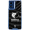 NBA Memphis Grizzlies Black Animal Print Moto G 5G (2024) Clear Case
