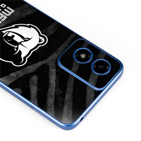 NBA Memphis Grizzlies Black Animal Print Moto G Play 4G (2024) Skin