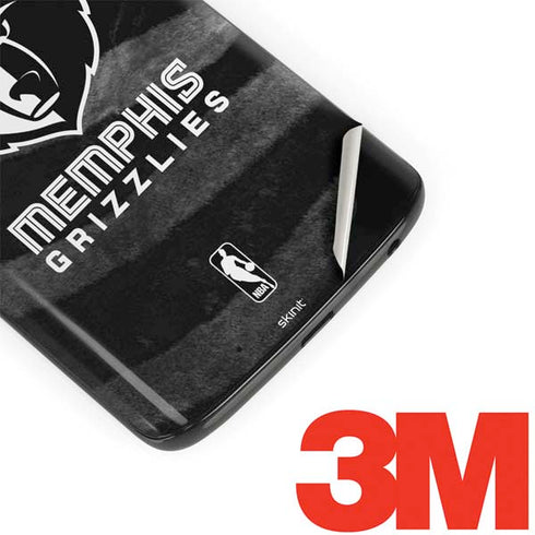 NBA Memphis Grizzlies Black Animal Print Moto G6 Skin