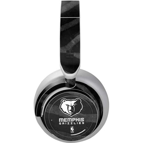 NBA Memphis Grizzlies Black Animal Print Surface Headphones Skin