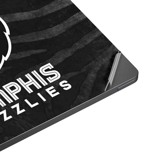 NBA Memphis Grizzlies Black Animal Print Surface Laptop 7 13.8in Skin