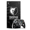 NBA Memphis Grizzlies Black Animal Print Xbox Series X Skins