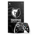 NBA Memphis Grizzlies Black Animal Print Xbox Series X Skins